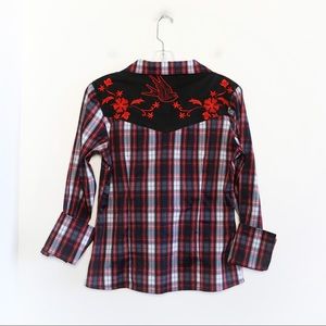 Collectif Western Swallow Shirt